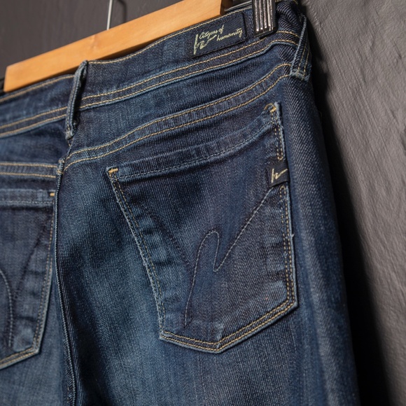 Citizens of Humanity Ingrid Low Waist Flare Sz 28 - Picture 2 of 9